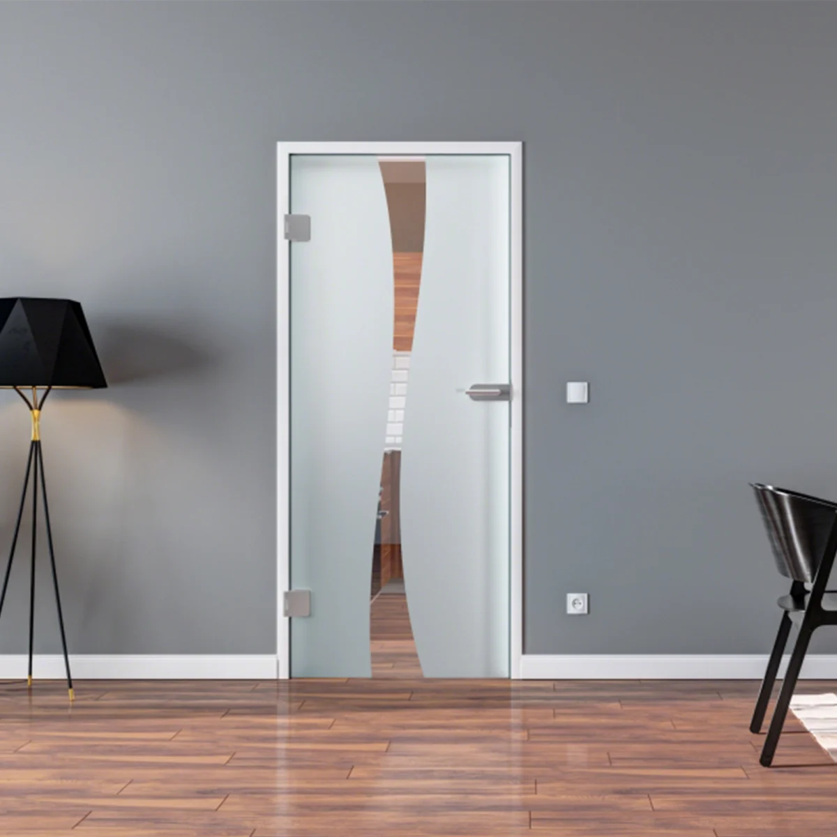 Glastür Komplettset | Design Bremen | Innentür