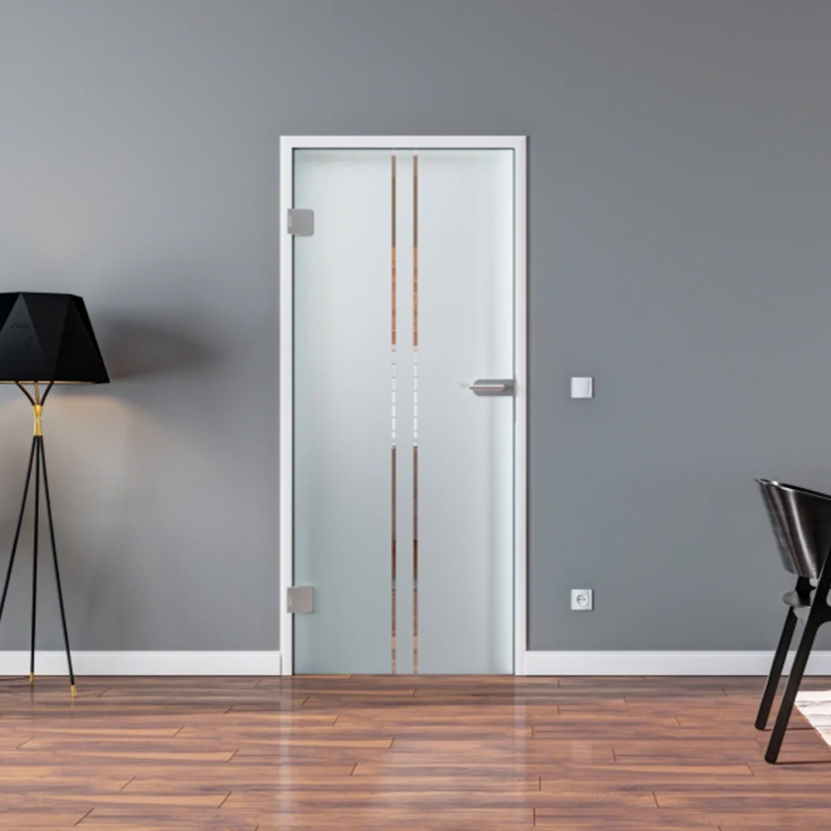 Glastür Komplettset | Design Köln | Innentür