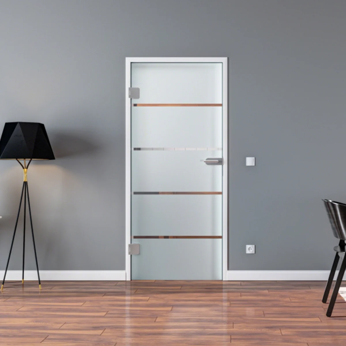 Glastür Komplettset | Design Berlin | Innentür