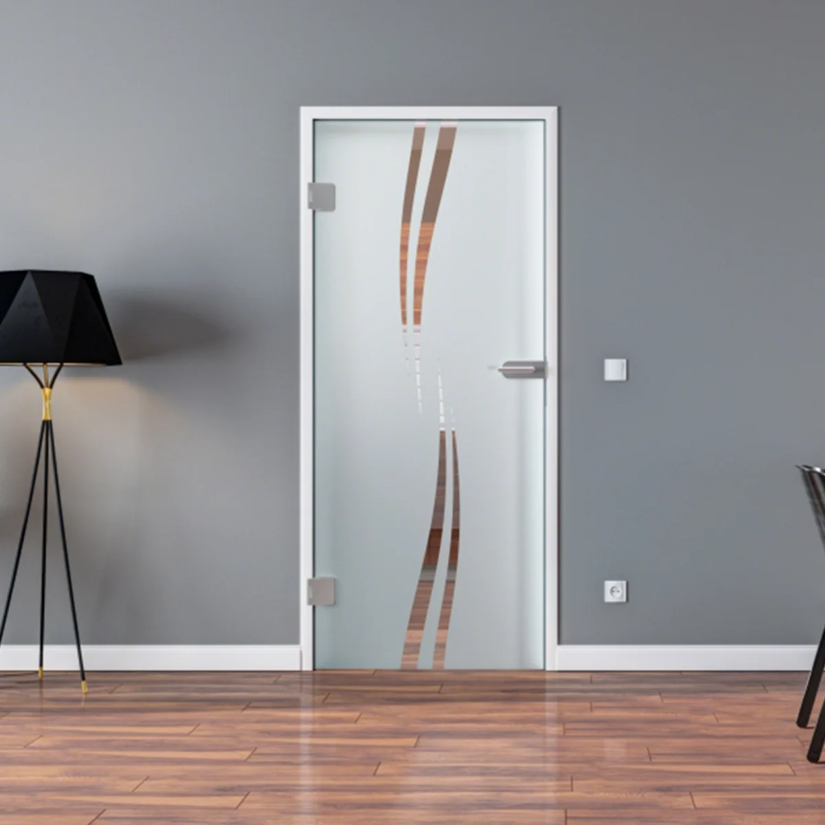 Glastür Komplettset | Design Augsburg | Innentür