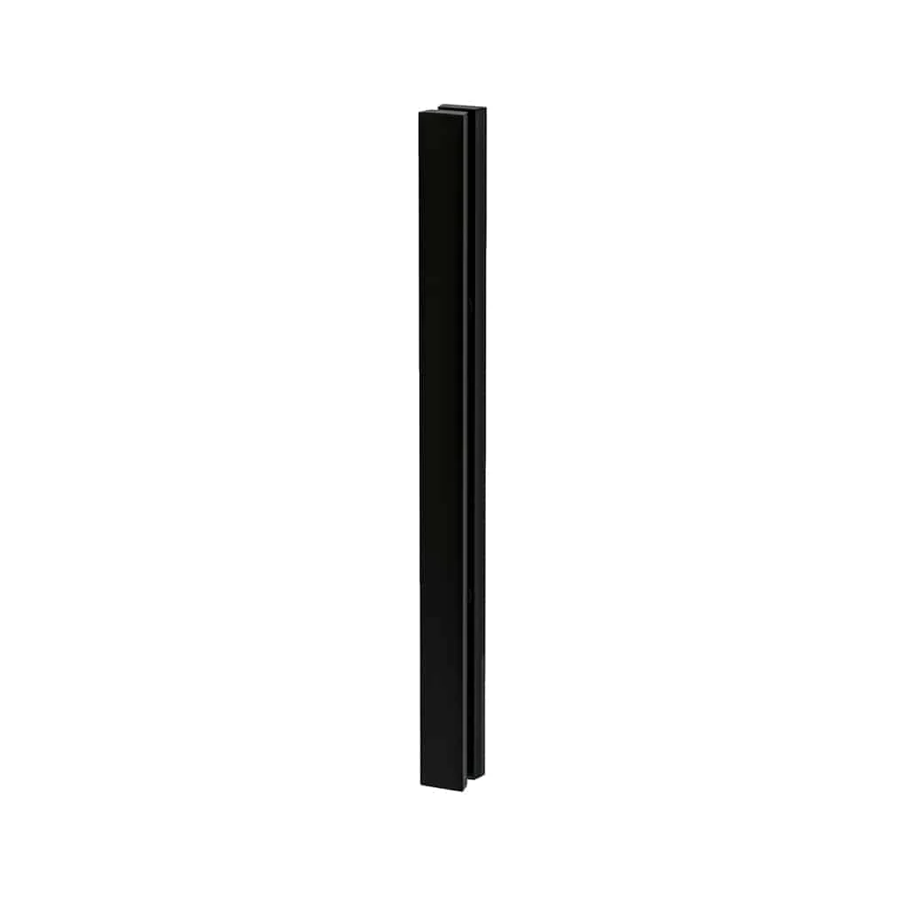 Flachgriff beidseitig flach, Anthrazit Schwarz