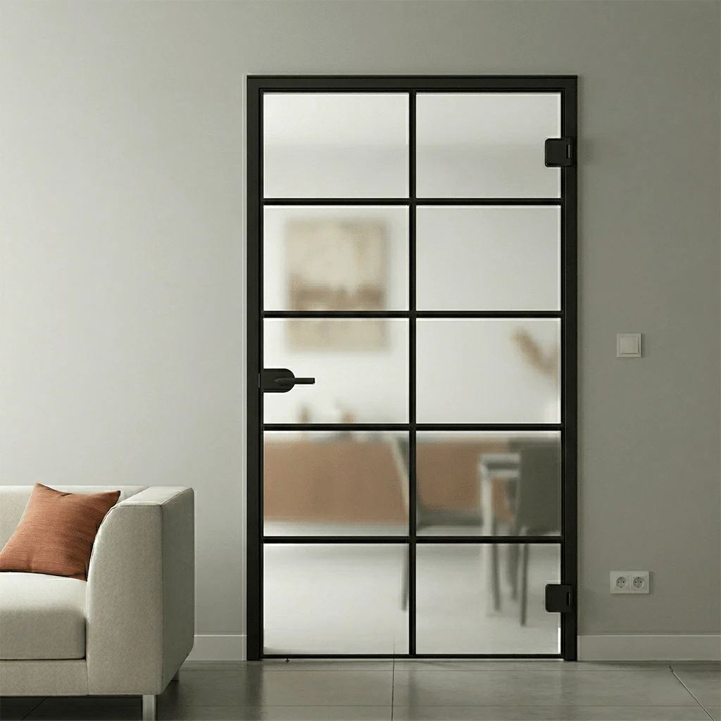 Loft Glastür Komplettset | Design Zwickau | Innentür