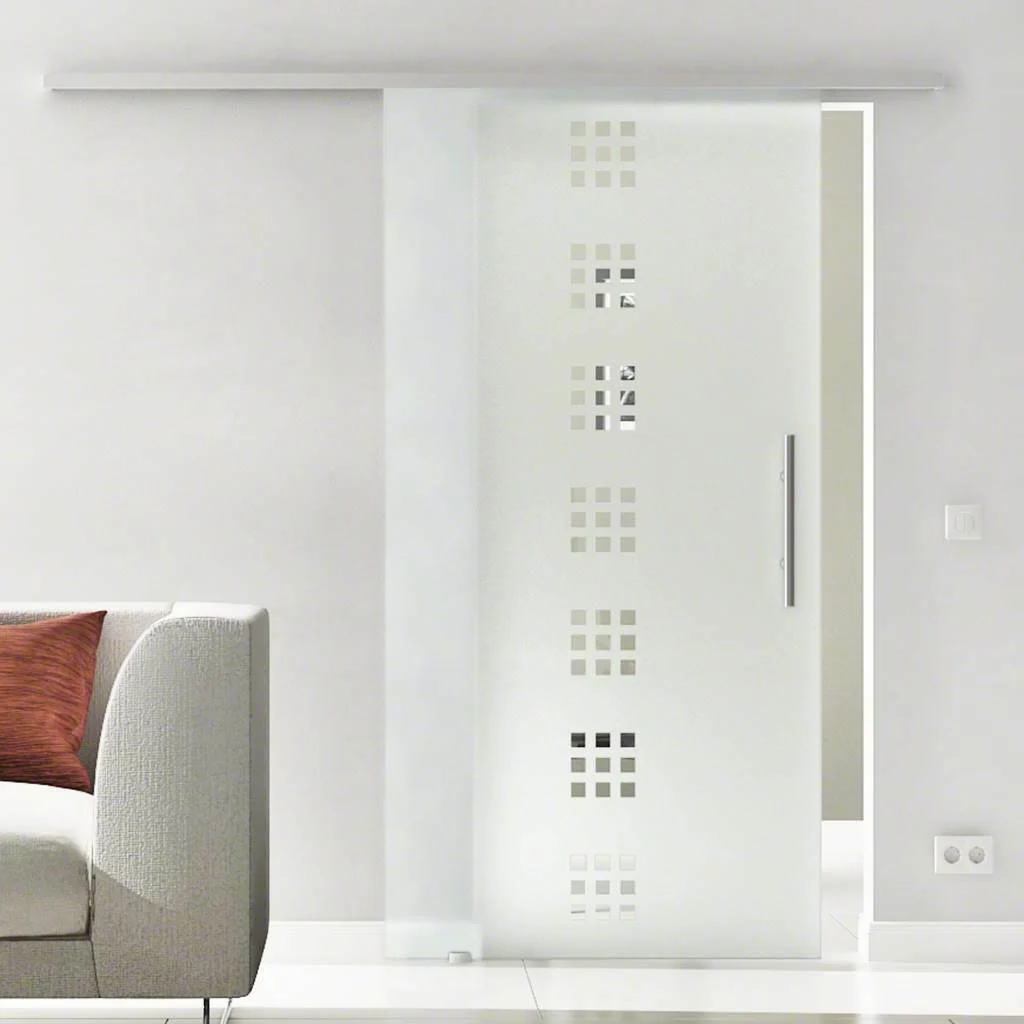 Glasschiebetür Komplettset | Levidor SlimeLine | Design Frankfurt | SoftClose optional