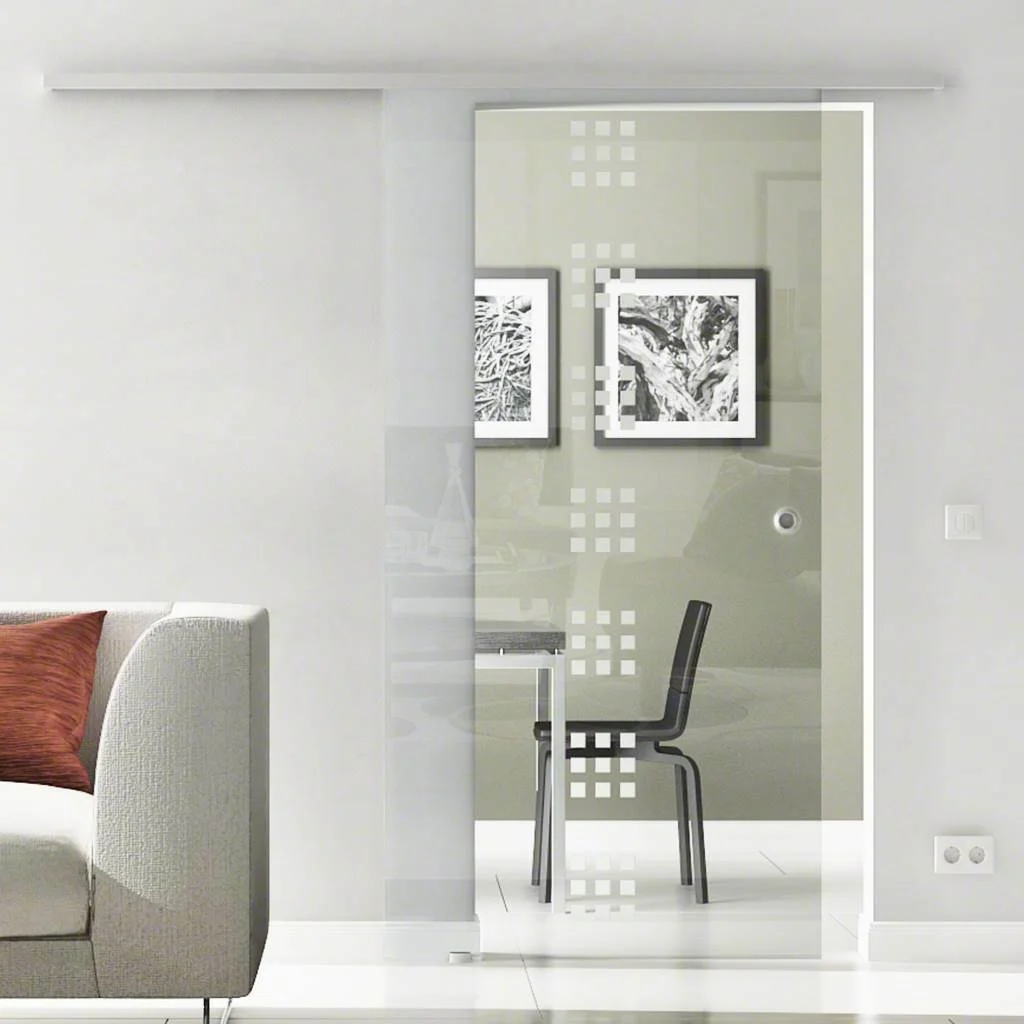 Glasschiebetür Komplettset | Levidor SlimeLine | Design Stuttgart | SoftClose optional